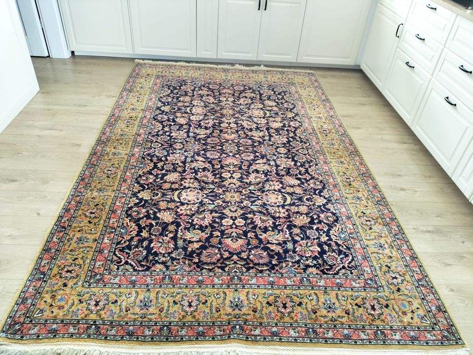 Przepiękny Irański ręcznie tkany wełniany dywan Senneh 180x290cm.