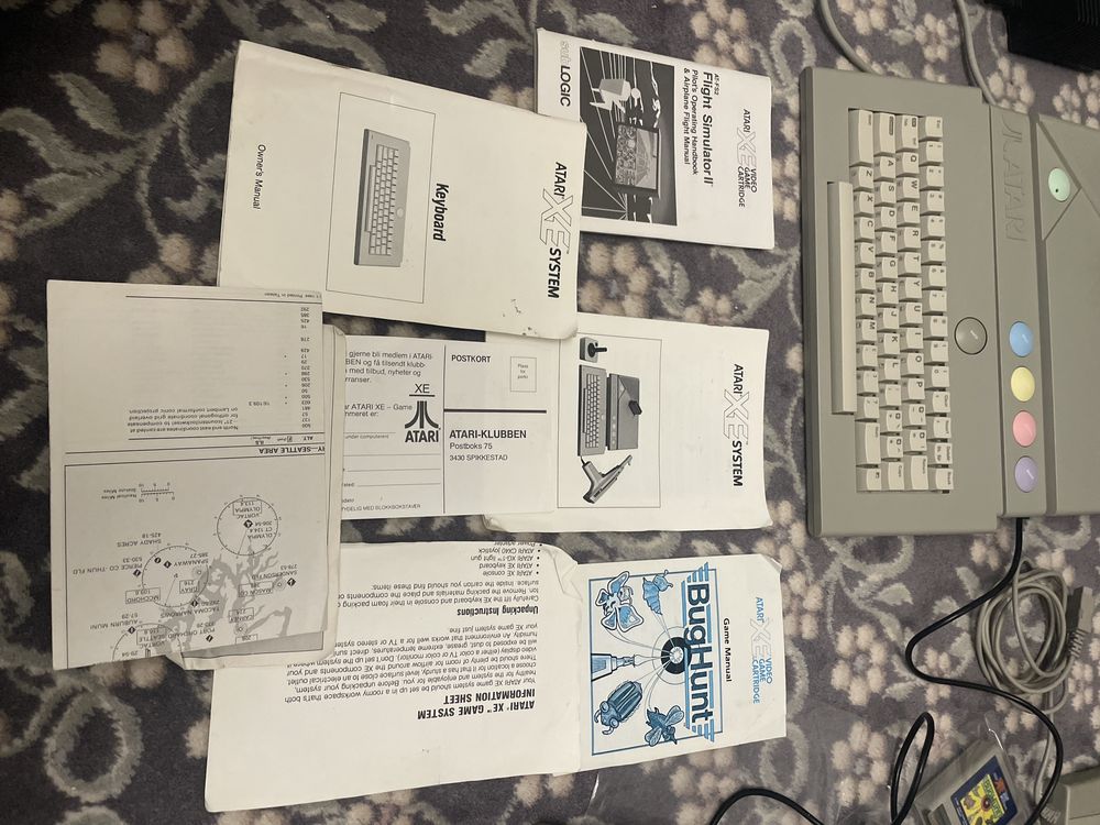 Atari XE Video Game System Commodore Spectrum