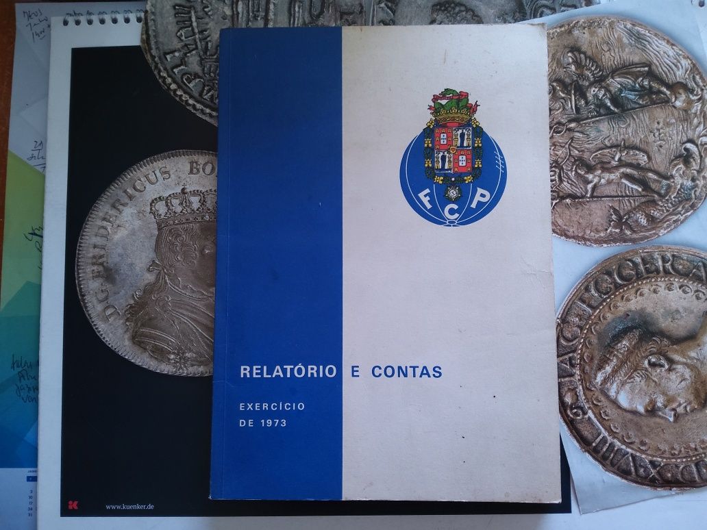 11324#F C Porto livro antigo relatório contas 1973
Preço € 6,00