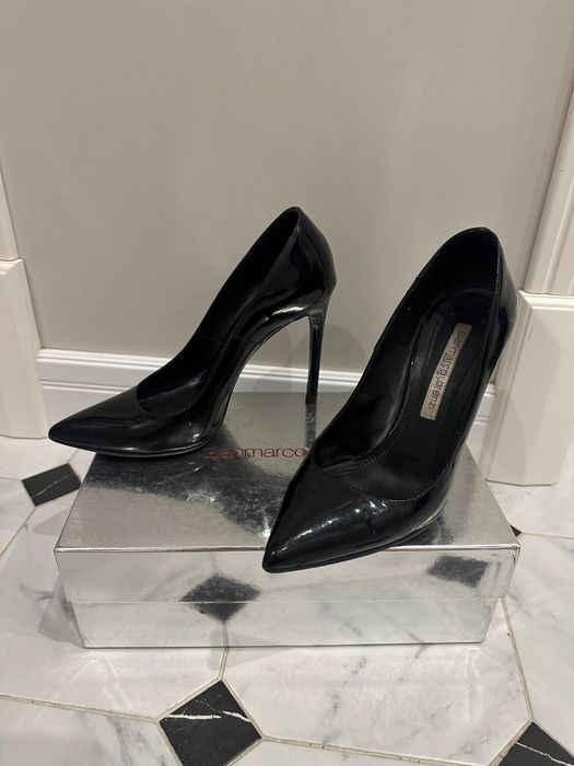 Лодочки італійські чорні Lorenzi