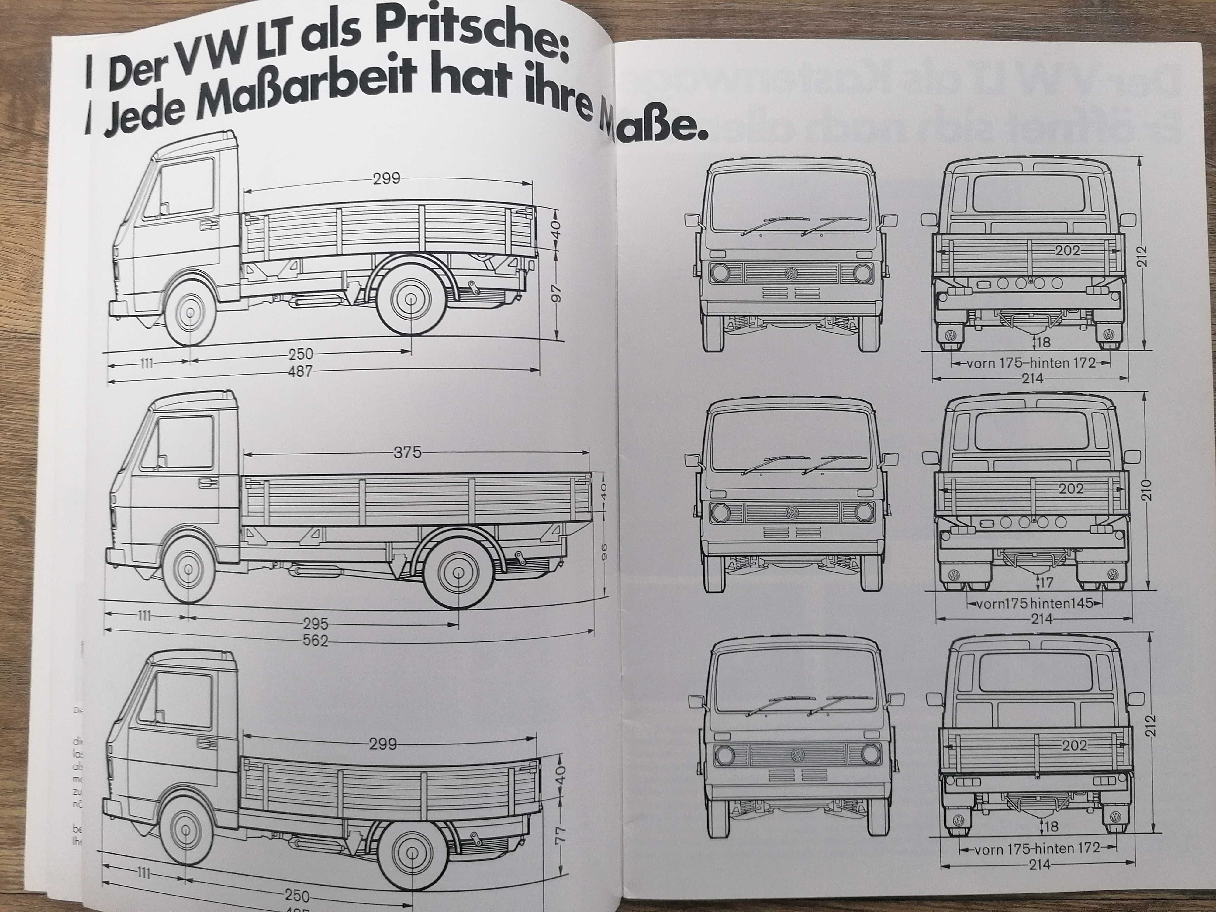 Prospekt VW LT Typ 28