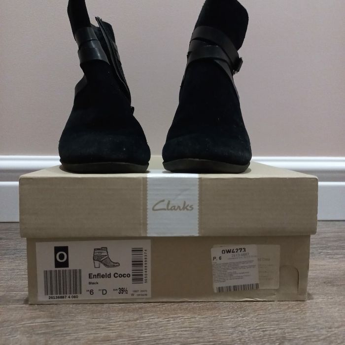 Черевики Clarks 39р
