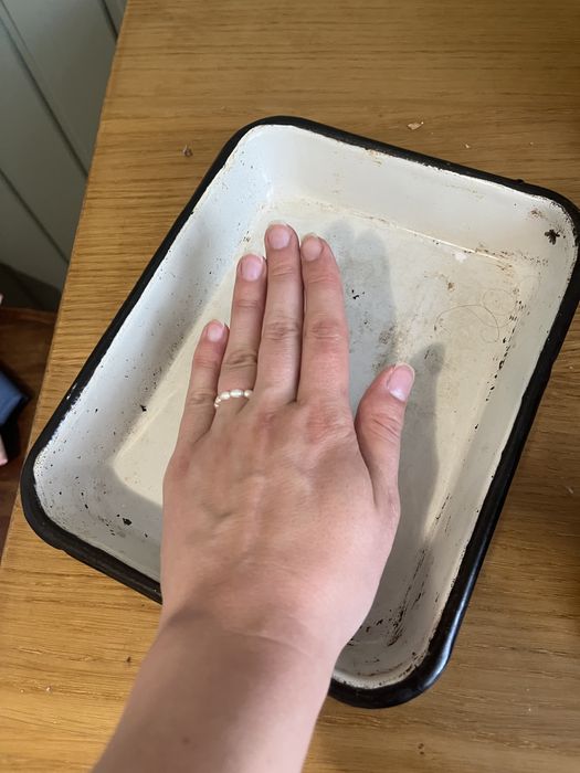 Лоток емальований для запікання срср