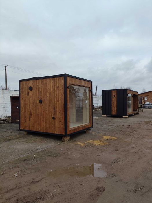 Сауна баня Модульна баня Сауна з панорамою Сучасна лазня