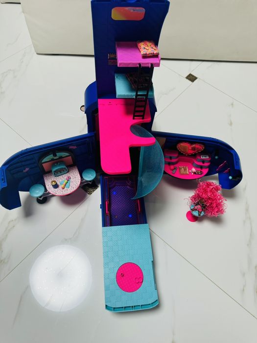 ІГРАШКА- Автобус для ляльок, синій Кемпер ЛОЛ