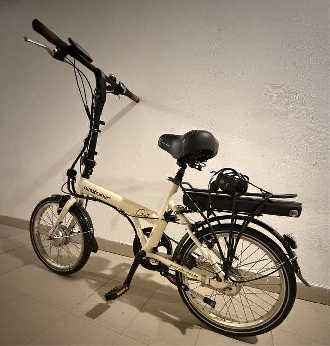 Rower elektryczny skladak