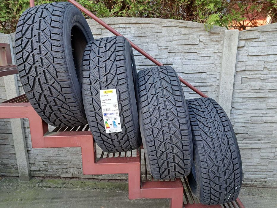 4 Opony NOWE zimowe 235/55 R18 Kormoran Snow Montaż Gratis!
