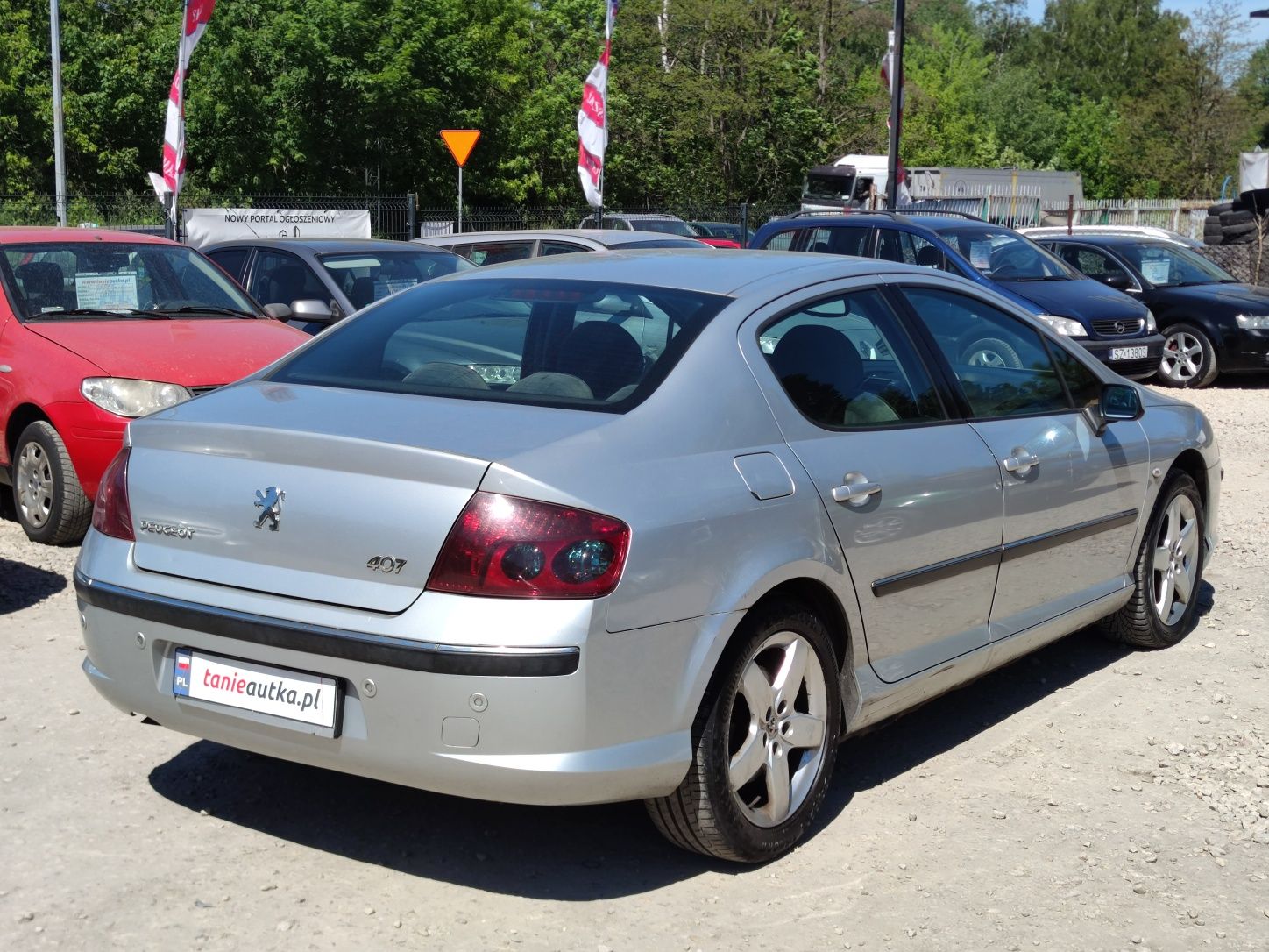 Peugeot 407 2.0 Diesel//Alufelgi//Klimatyzacja//Zamiana