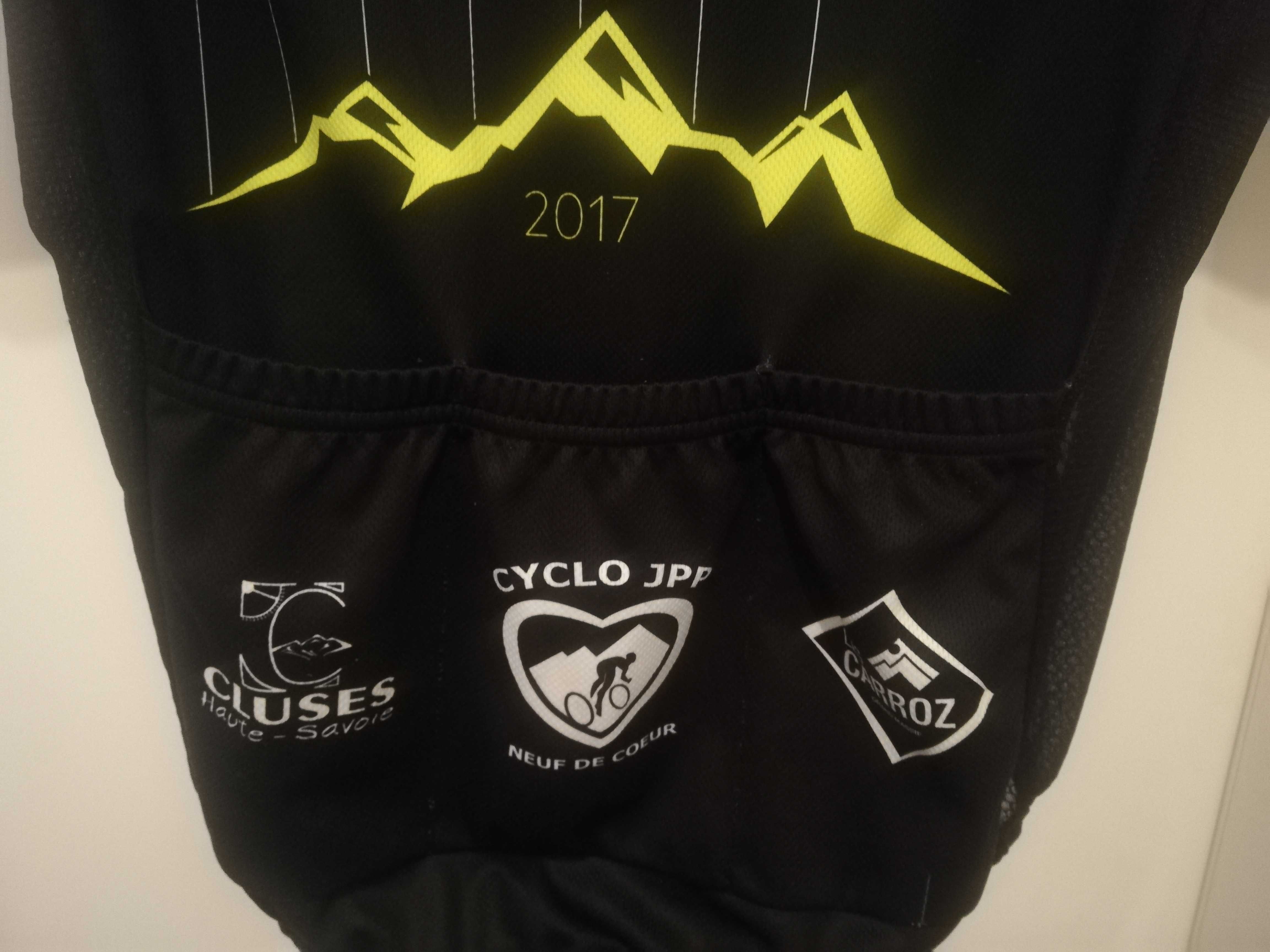 Koszulka Björka Bjorka rowerowa kolarska zamek kieszon Fluo S jak Nowa