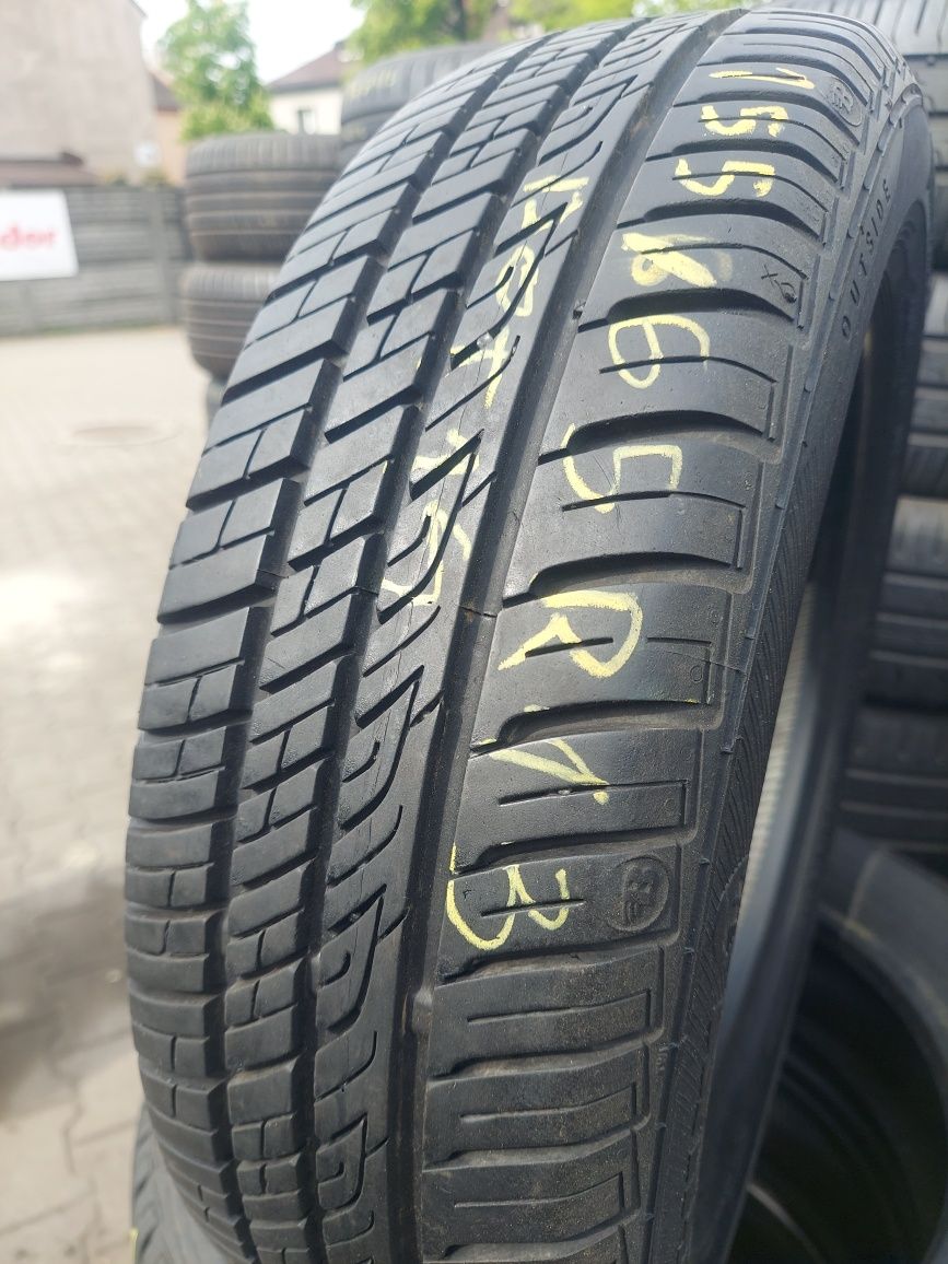 Opony używane 2x 155/65R13 Barum Brillantis 2 Lato Gwarancja