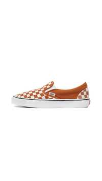 Vans Slip-On Canvas Theory Checkerboard “Burnt Ochre & White” 2021