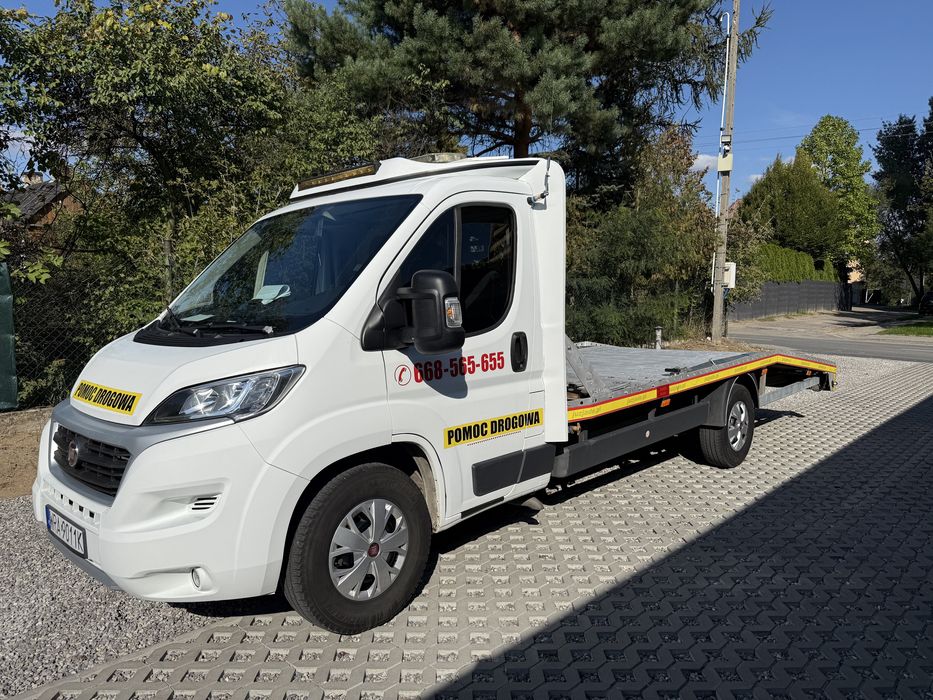 Fiat Ducato 2.3 Pomoc drogowa autolaweta Już jade zadbana PL Salon