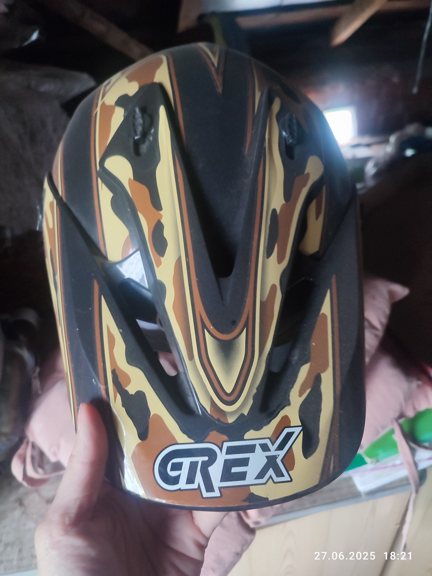 Kask dzieciecy  na Quada na Krossa