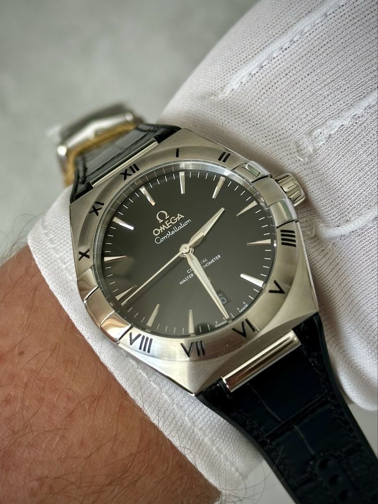 Чоловічий годинник Omega constellation. Мужские швейцарские часы