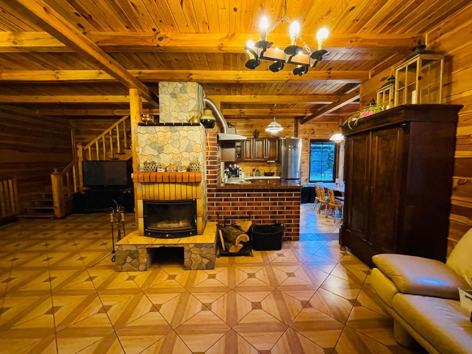 Domek letniskowy/caloroczny na Mazurach nad jeziorem Mielno