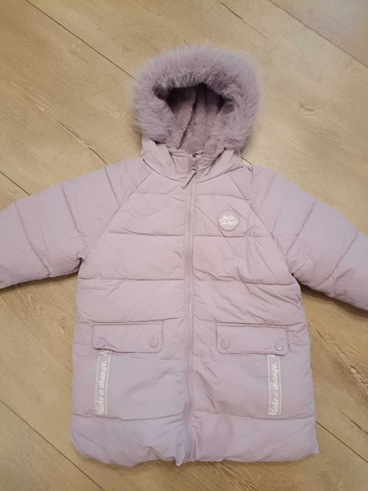 Kurtka zimowa dla dziewczynki rozmiar 110