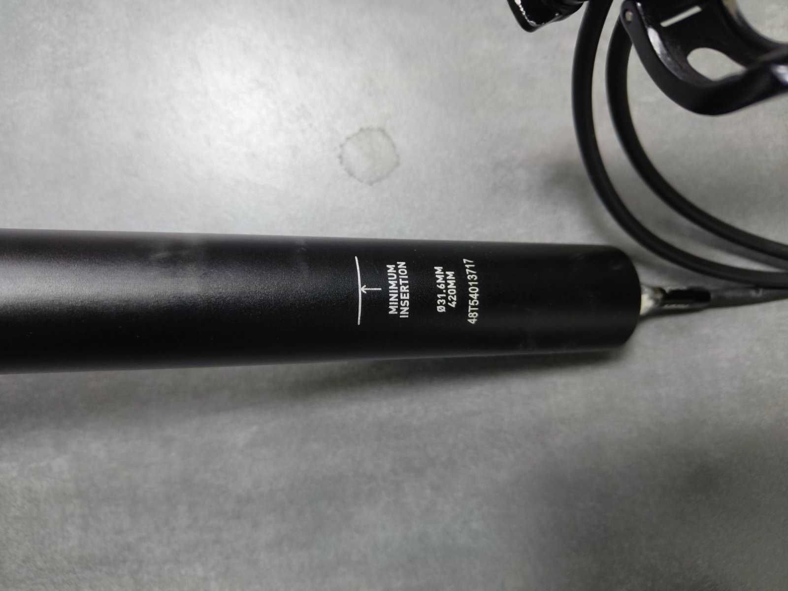 Дропер Rockshox Reverb діаметр 31.6мм, робочий хід 125мм