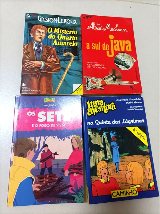 Livros Juvenis - Os Cinco / Os Sete