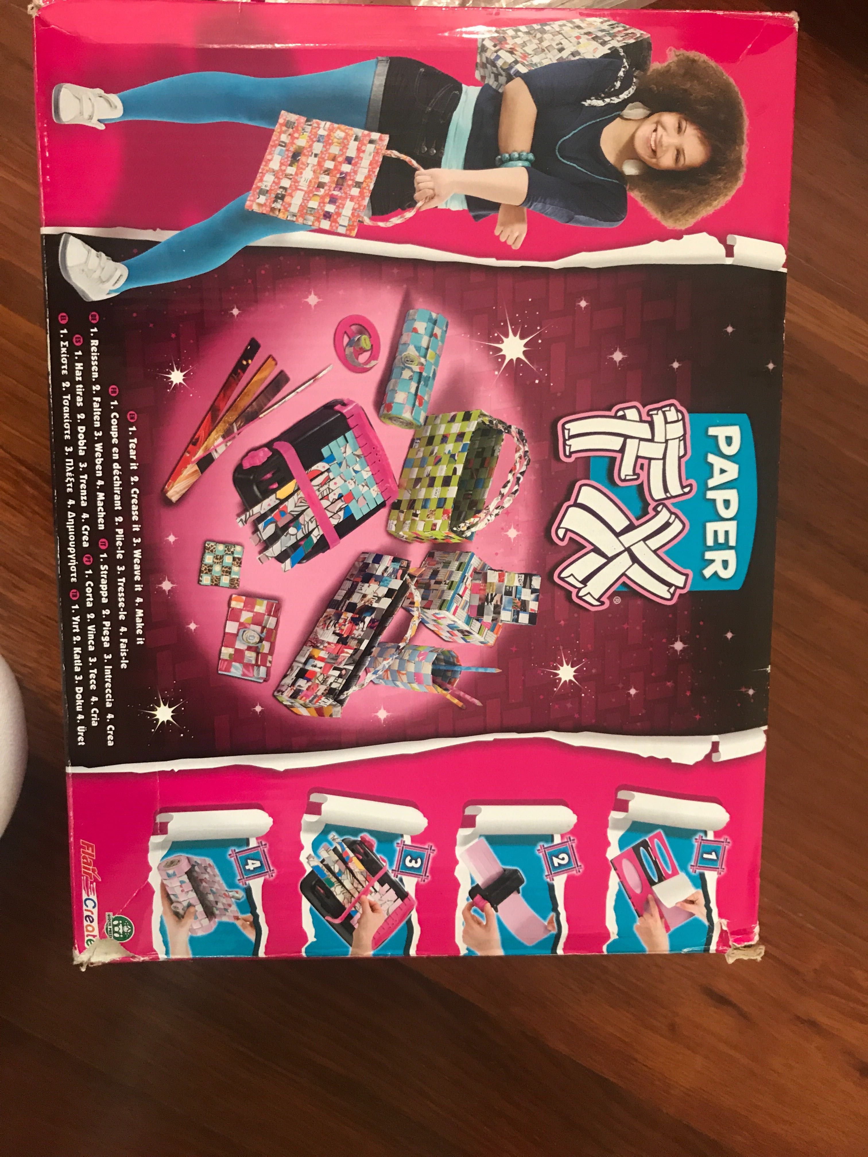 Kit para fazer criações em papel