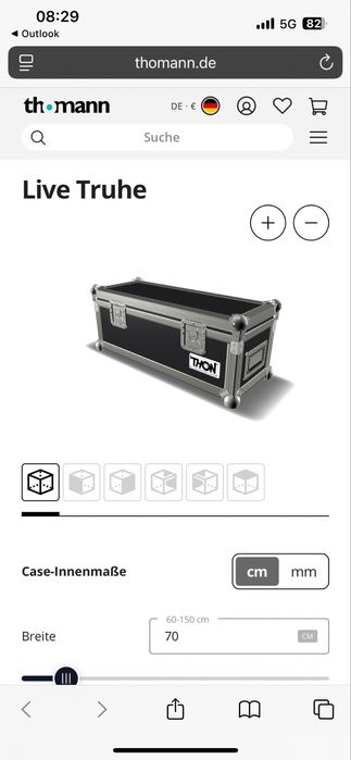 Caixa para amplificador. Hardcase. Case