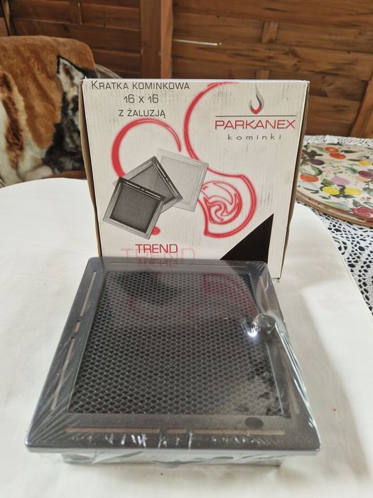 Kratka kominkowa z zaluzją