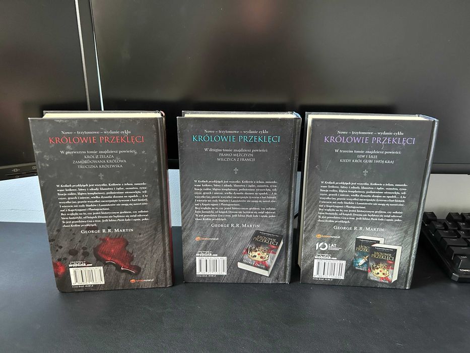 Maurice Druon Królowie Przeklęci t.1-3