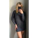 Moss Copenhagen sukienka tunika melange basic oversize 34 XS 36 S
