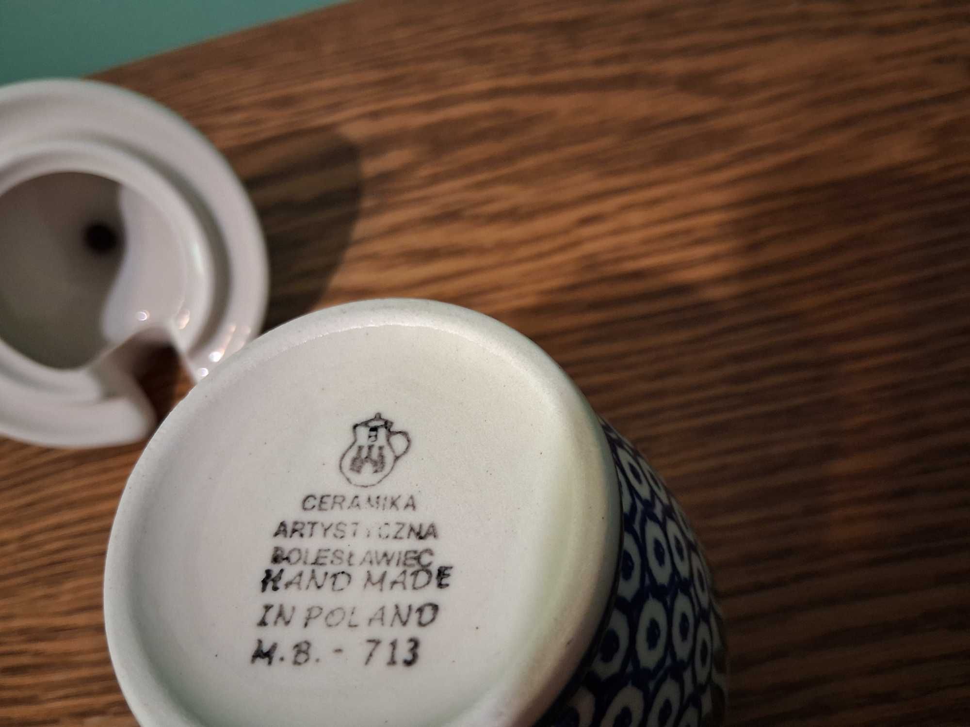 Pojemnik na miod 300ml GAT2 Ceramika Artystyczna Boleslawiec