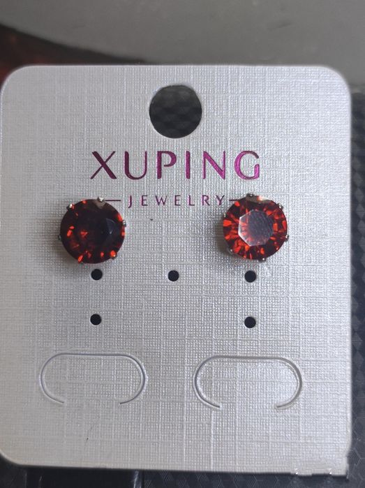 Сережки xuping рубін