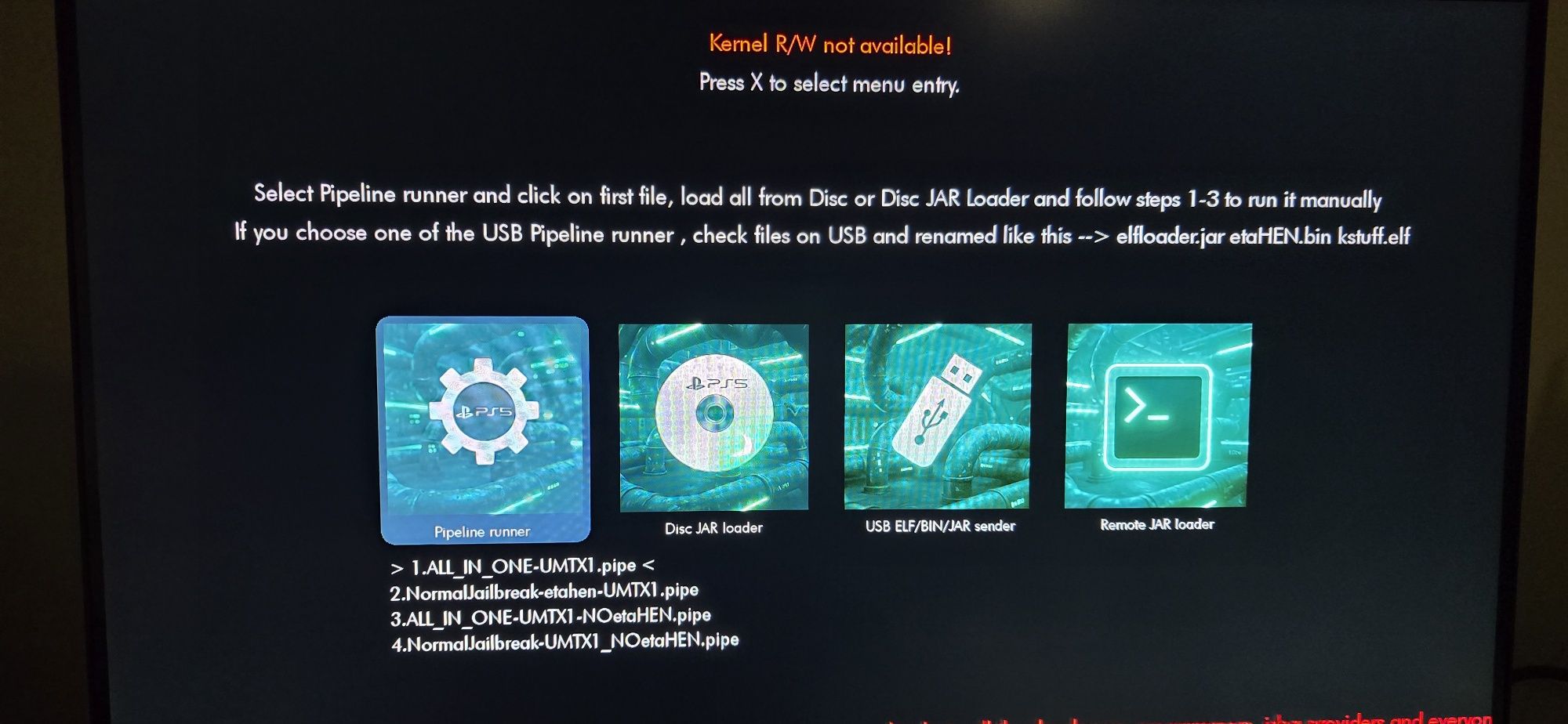 BD-JB Jar loader iso PS5