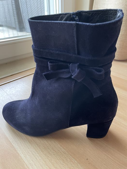 Botins azuis senhora 35