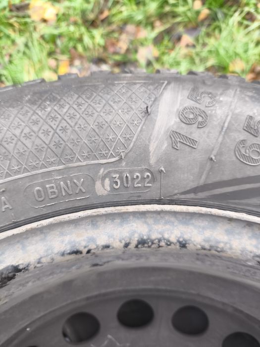 Koła felga stalowa. Zimowe.  Krisalp HP3 195/65R15 91T.  .5x122