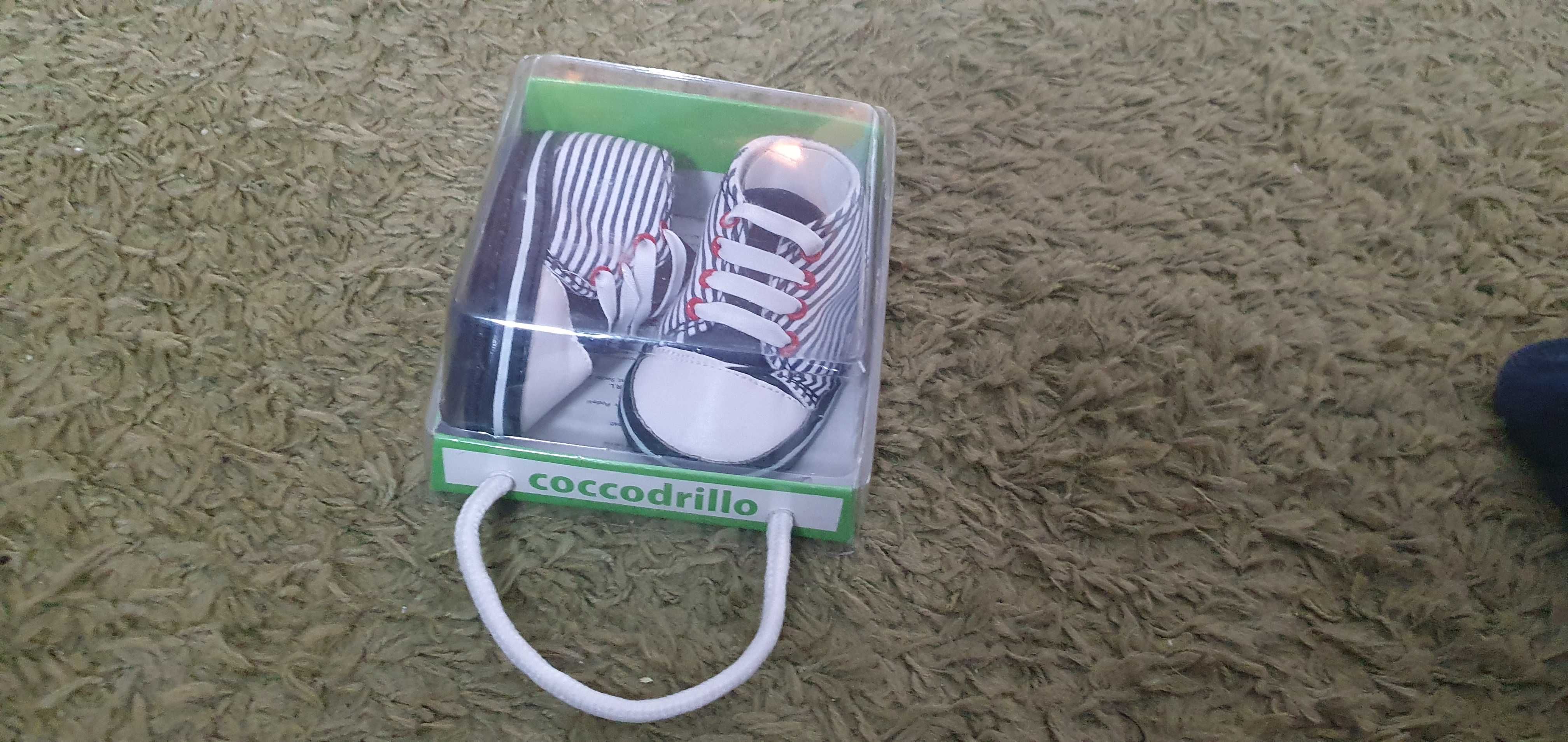 Buty niemowlęce niechodki Coccodrillo nowe