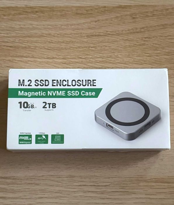 Magnetyczna obudowa SSD M.2 iPhone 2230/2242 NVMe USB-C 3.2 10Gbps