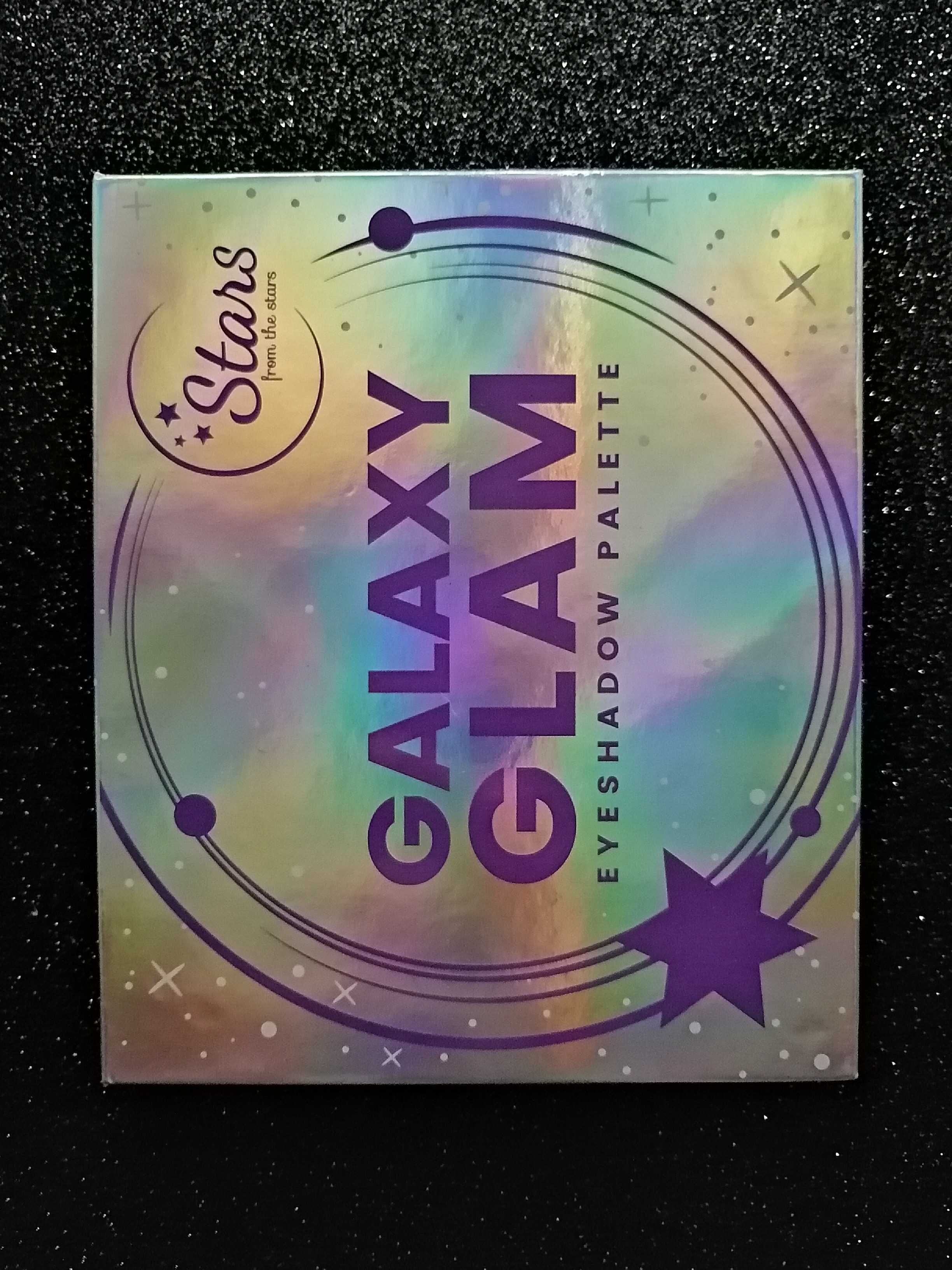 Nowa paleta cieni GalaxyGlam Stars brokatowa błyszcząca glitter topper