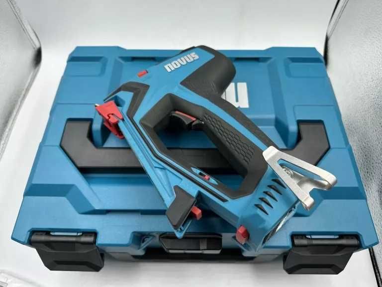 Zszywacz akumulatorowy Novus J-550 z walizką, 18V, nowoczesny design