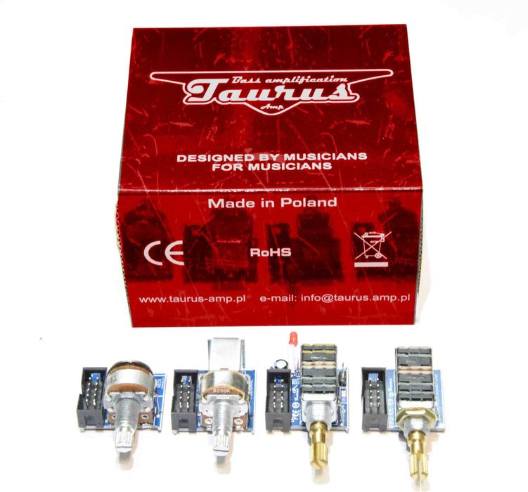 Elektronika do gitary basowej Taurus TM2 INTEGRAL (Mid-set). PROMOCJA!