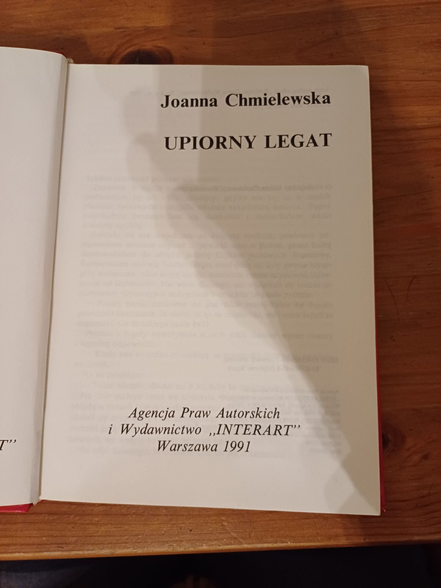 Joanna Chmielewska Upiorny legat