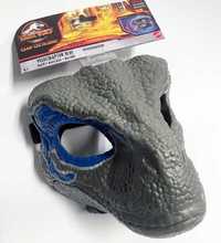 Jurassic World VELOCIRAPTOR BLUE Маска динозавра New