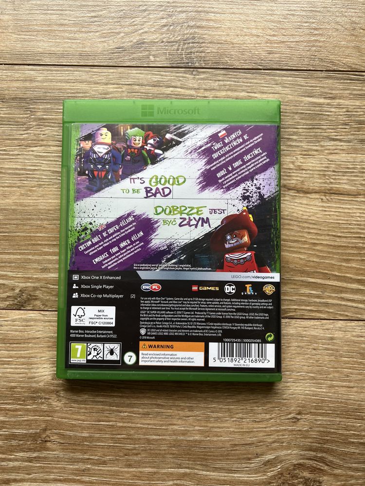 Gra Lego DC Super-Villains Super Złoczyńcy PL Xbox One S X Series X