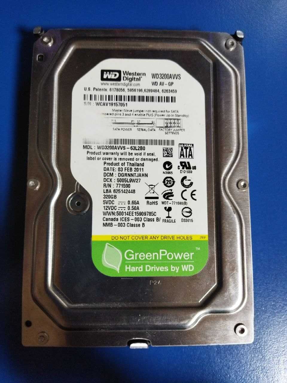 WD AV-GP WD5000avds