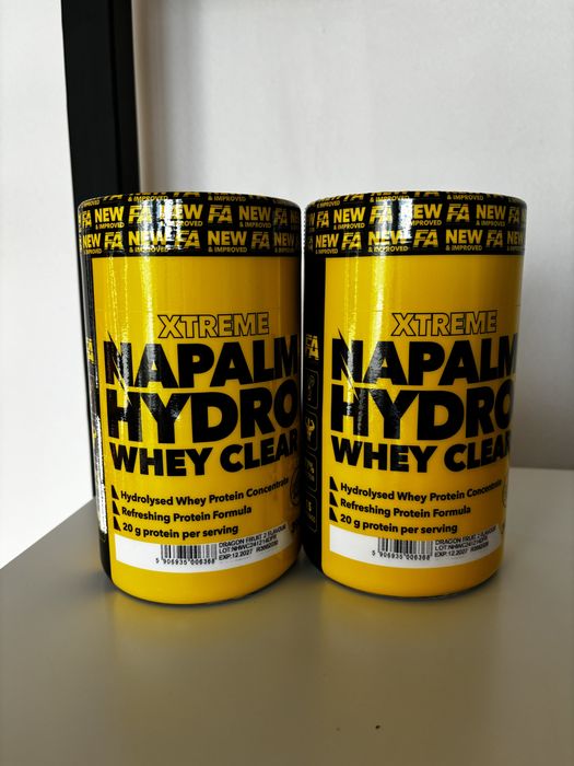 Napalm hydro whey clear protein FA odżywka białkowa koncentrat