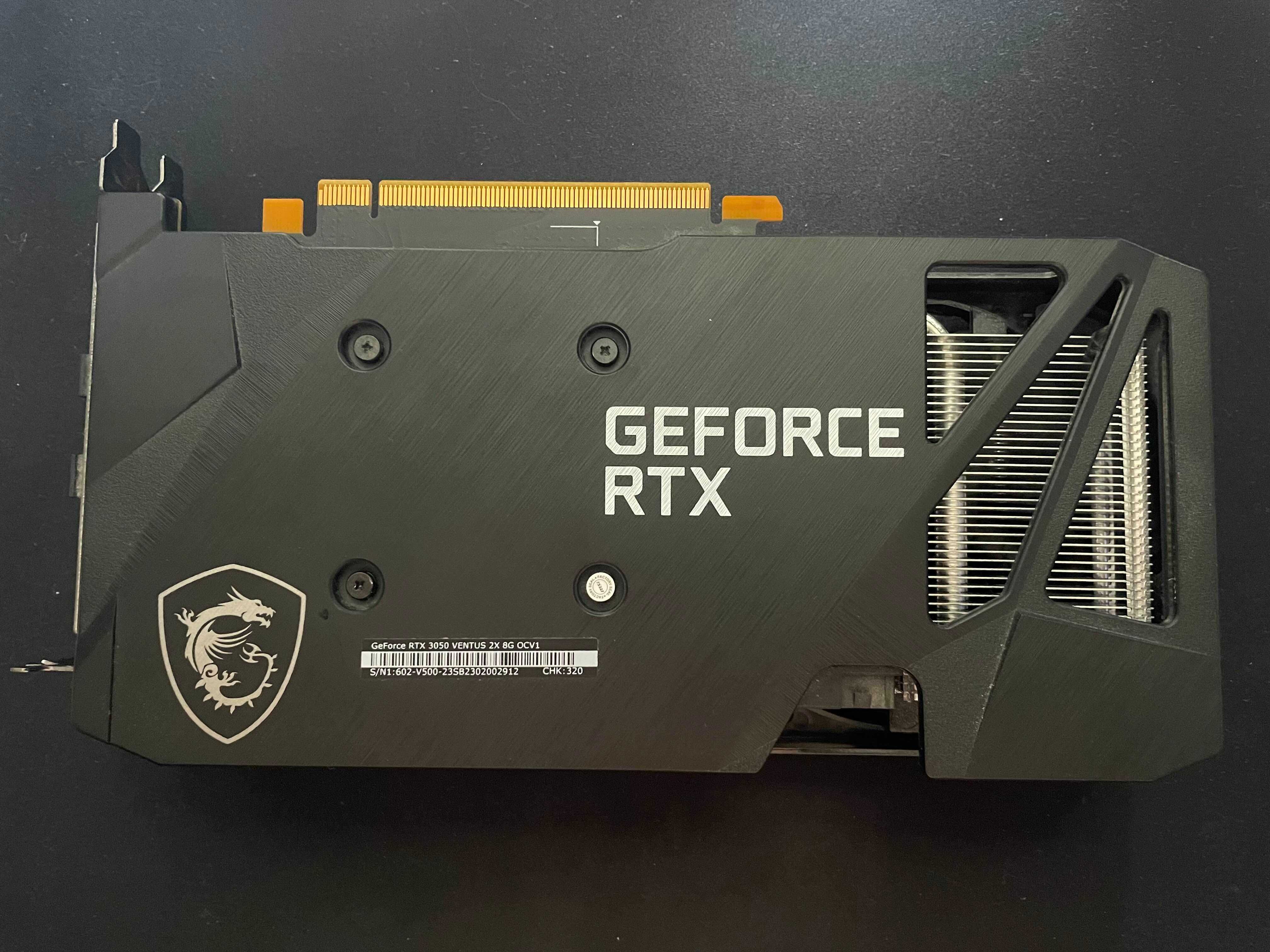 Відеокарта MSI Geforce RTX 3050 Ventus 2X OC 8GB GDDR6