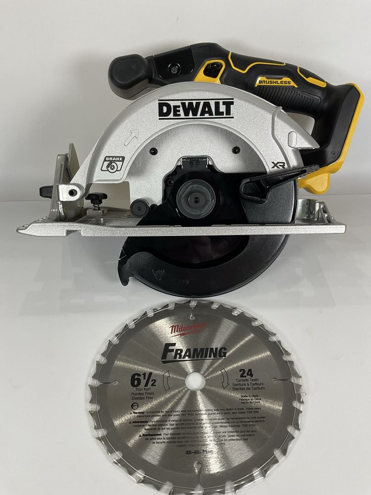Акумуляторная бесщеточная циркулярная пила DEWALT DCS565B 165мм 20v