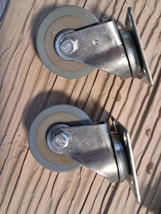 Ролик меблевий зі стопором і без діметр 50 мм