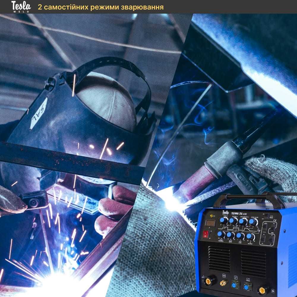 Аргонодуговая сварка Tesla Weld TIG/MMA 256 AC/DC