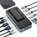 Stacja dokująca ORICO Koncentrator USB C 12 w 1 z obudową M.2 SSD
