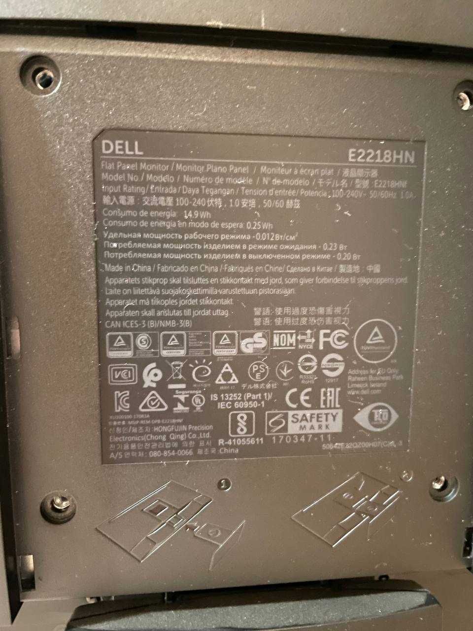 Монитор 21.5" Dell E2218HN (210-AMLV)