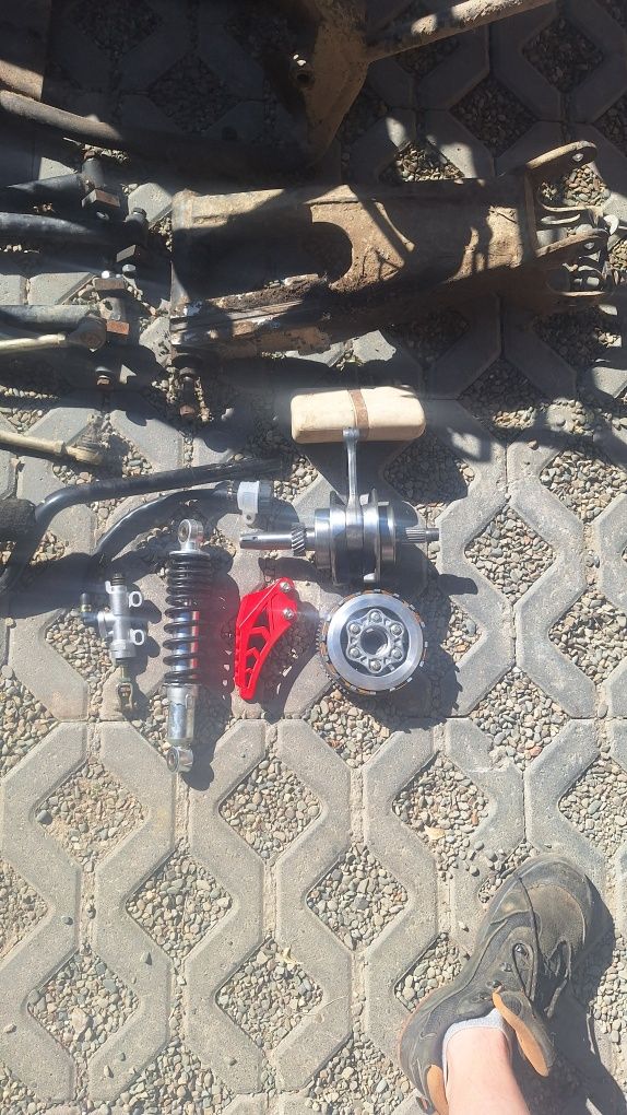 Rama quad 110/bashan 250+ części nowe/używane