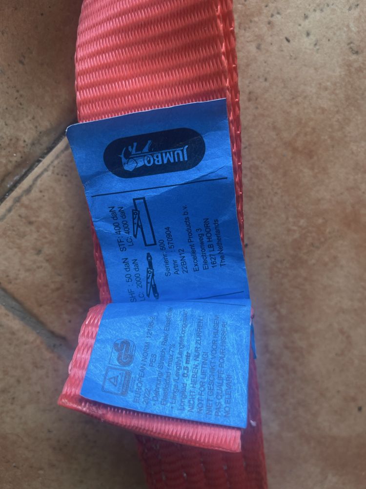 Cintas de carga novas